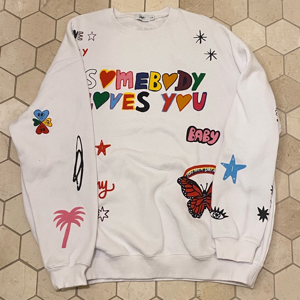 Mayfair Somebody Loves You Crewneck
